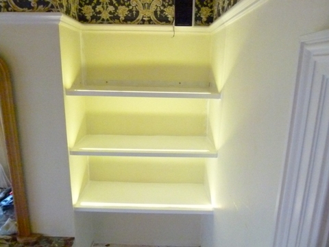 Shelving and storage