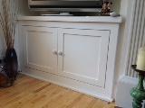 wall to wall shelving cabinets