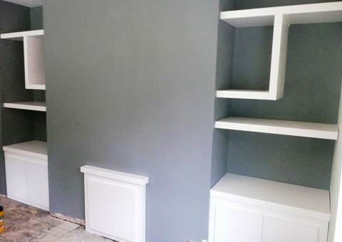 London shelves