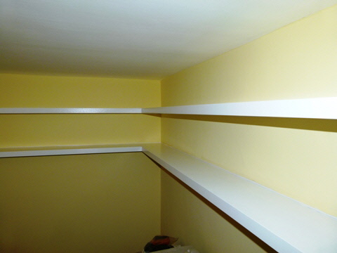 London shelves